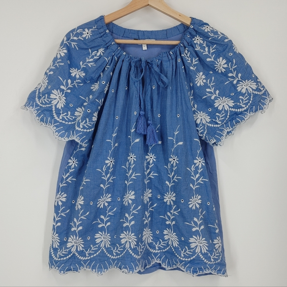Next Eyelet Embroidered Blouse